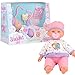 Toyrific Snuggles Baby Doll, set di giochi di ruolo interattivi, medici e infermieri con accessori per bambole, cura per Sara