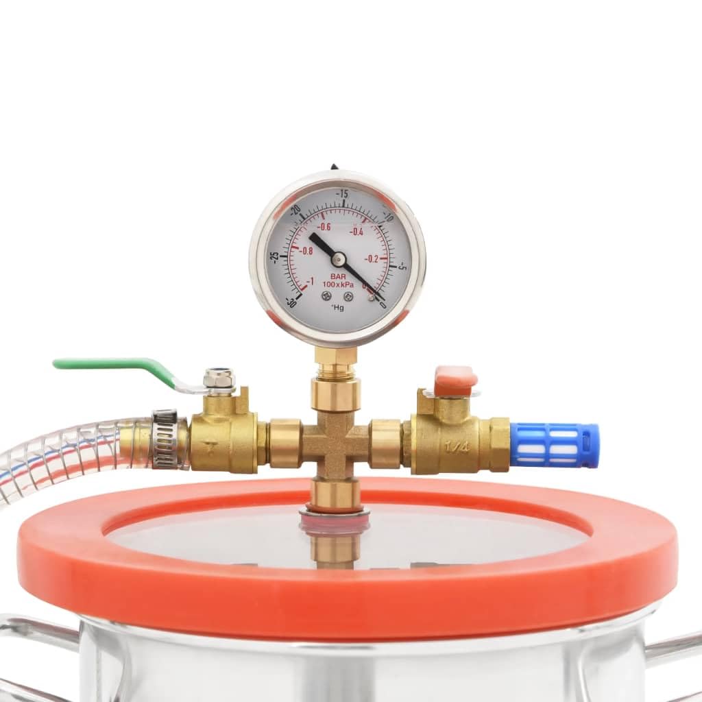 Generico Camera a Vuoto in Acciaio Inox 3,7 L,Commercio e Industria,Scienza e Laboratorio,Strumenti da Laboratorio,Macchine per Il Ghiaccio secco-152091