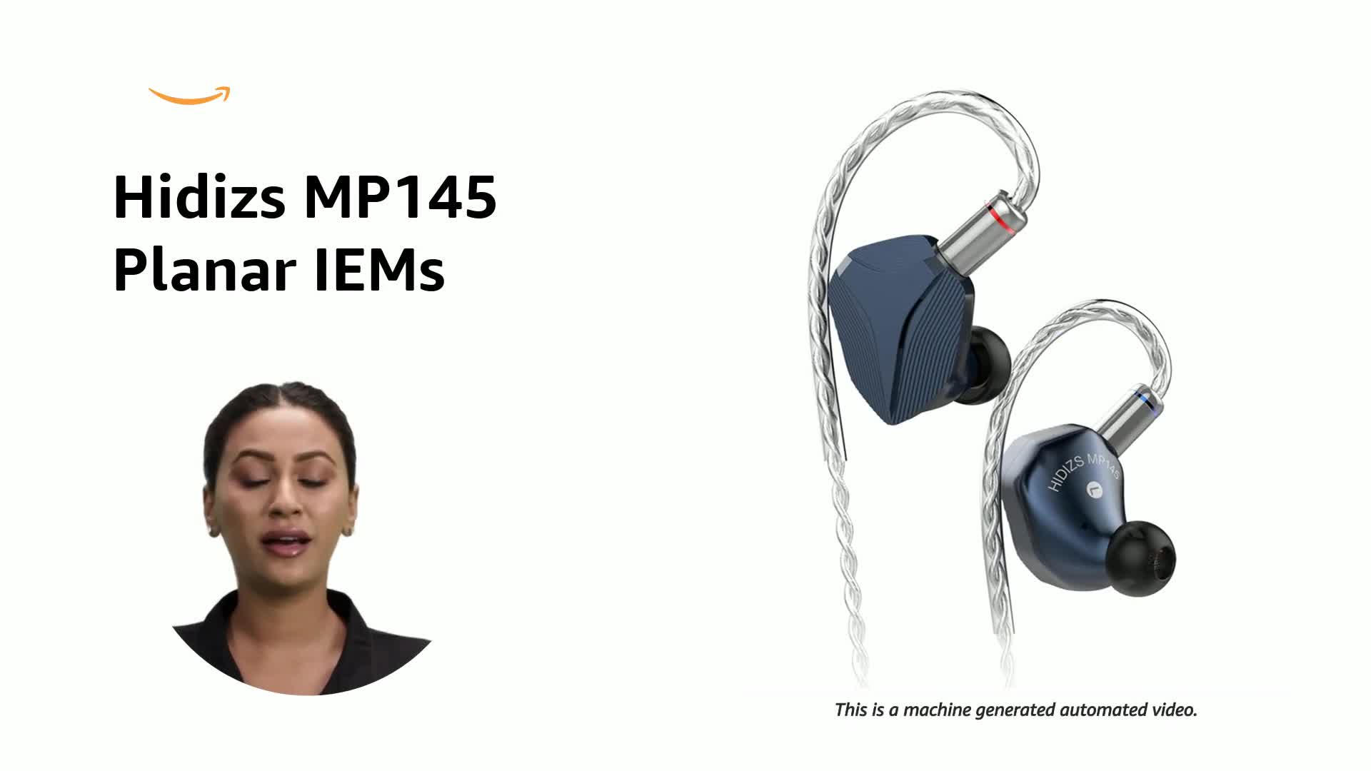 Linsoul Hidizs MP145 in-Ear Monitor, 14.5mm Planar Magnetic Driver