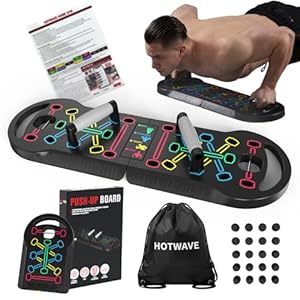 HOTWAVE Push Up Board Fitness, Port...