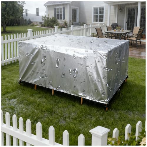 HNBFKD Abdeckhaube Gartenmöbel 60x60x50cm/LxWxH Terrassenmöbel...