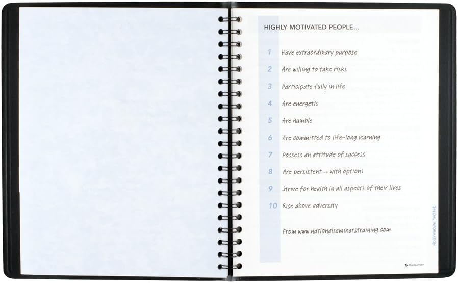 AT-A-GLANCE The Action Planner Weekly Appointment Book 2015, Wirebound, 8.12 x 10.88 Inch Page Size, Black (70EP01-05)