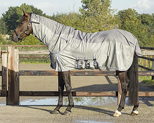 Couverture anti-mouches cheval QHP Combo haute encolure