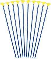 Vista 1 de esowemsn 10 uds Sucker Flecha de repuesto de plástico de ventosa flechas de repuesto para deportes al aire libre Disparo con punta de goma