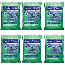 Coast of Maine Sprout Island Blend Organic & Natural Seed Starter for Seed Germination and Rooting Plant Cuttings, 16 Quarts Pack of 6