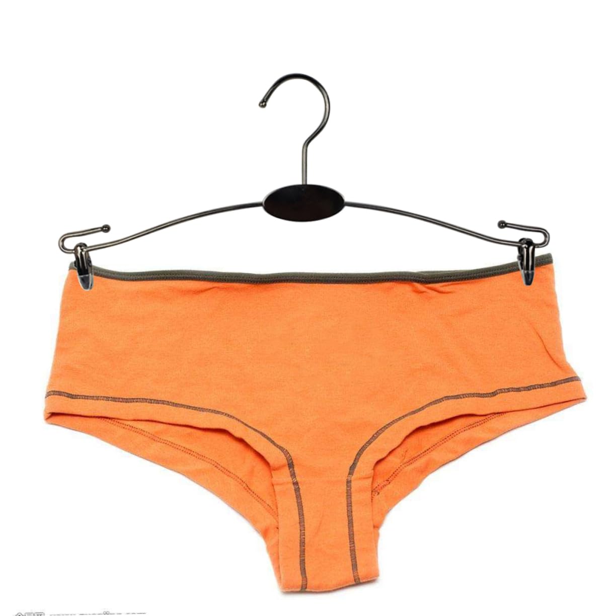 OFFSCH Space-Saving Underwear Hangers 10pcs Black Metal for Dorms Small Spaces