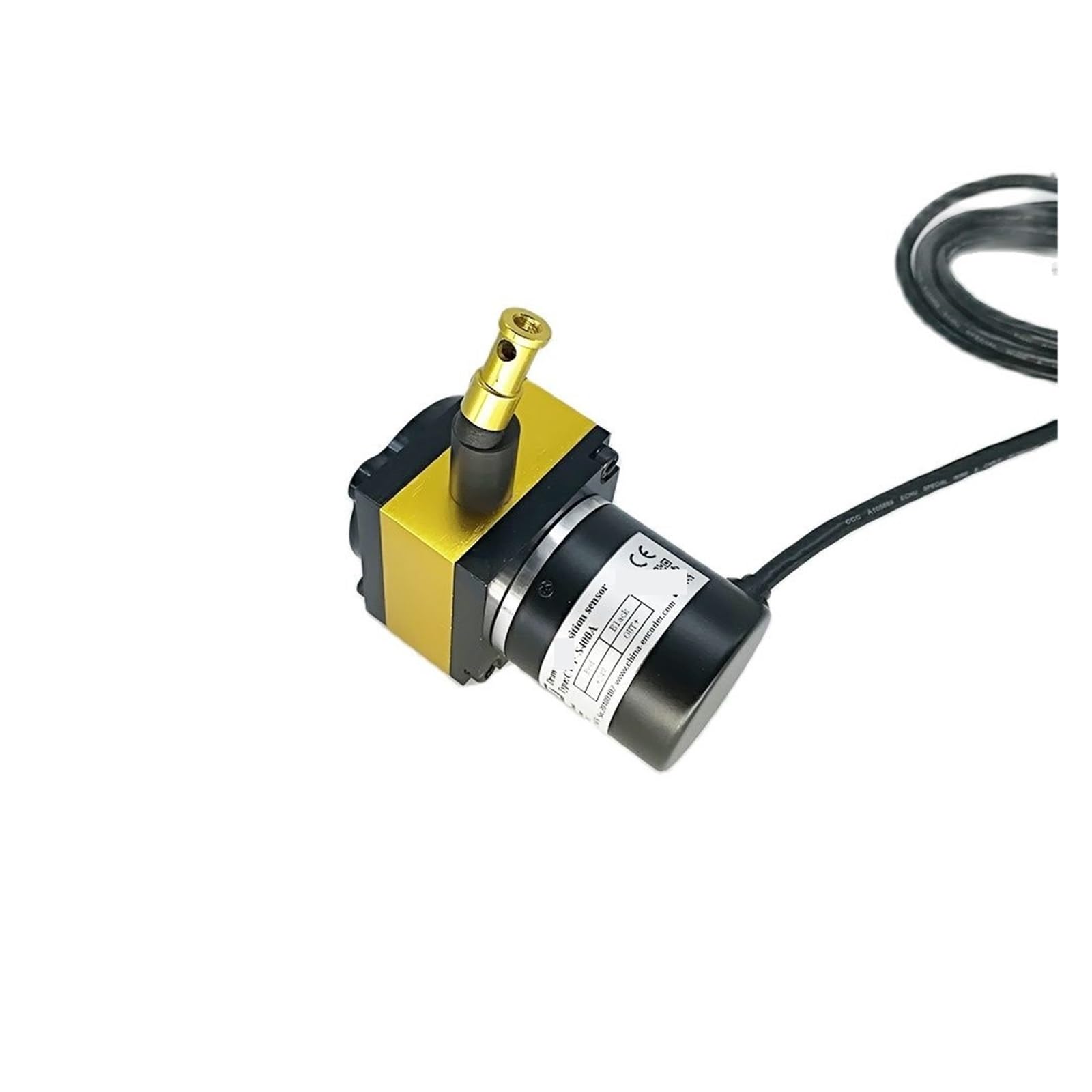 LDHJBNAC Displacement Transducer CWP-S400mm Length String Pot Measuring Device Analog Output 4-20mA 0-5V 0-10(4-20mA Output)