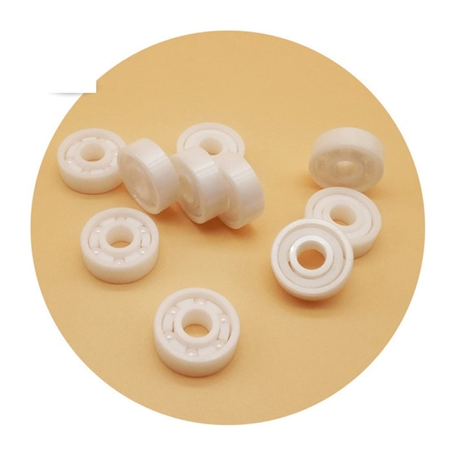 SSIMOO 2pcs MR606 6x17x6 MM Roulement en céramique complet 606 Roulement anti-rust kindly