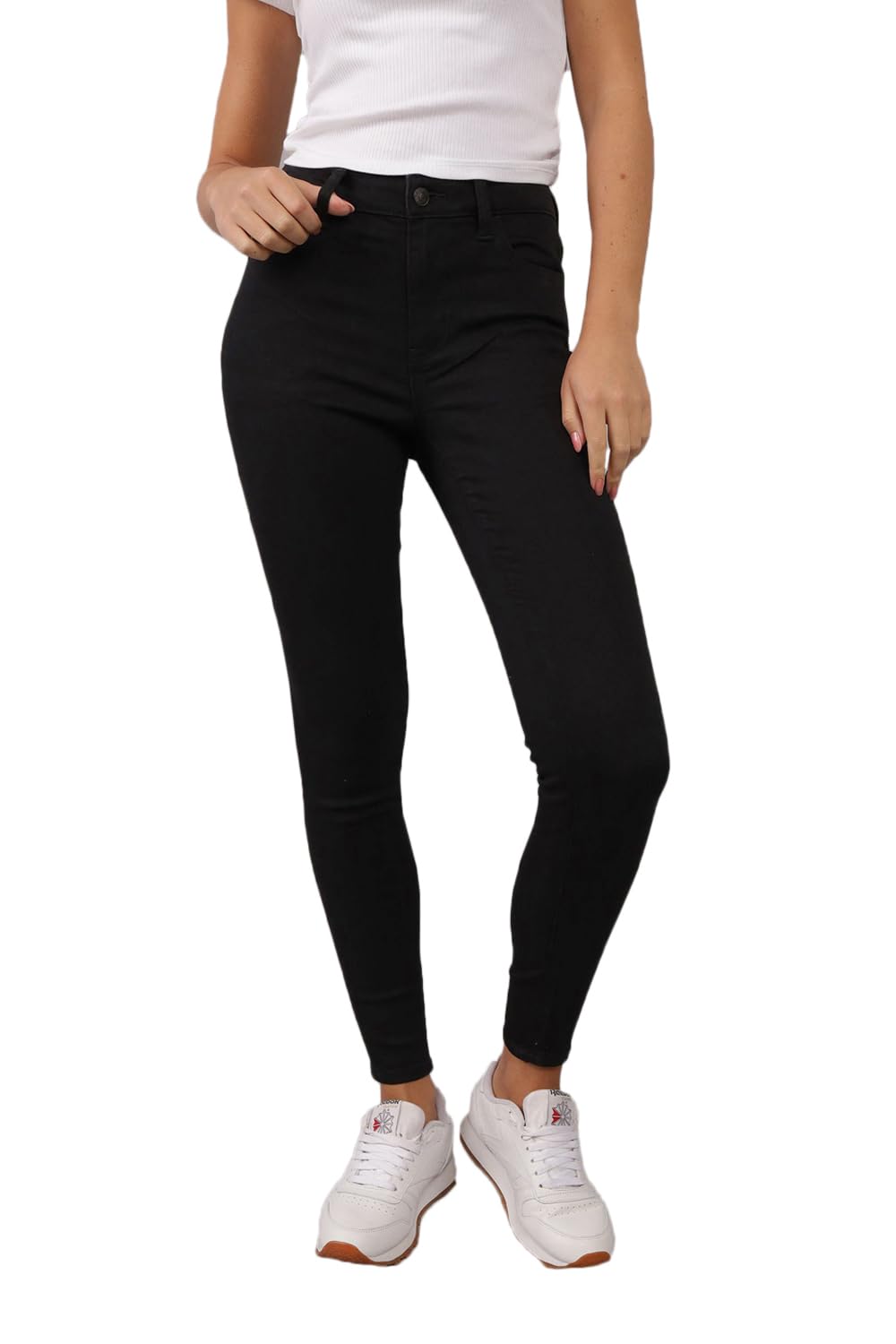 american eagle Women Black High Rise Jegging-picture-33