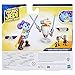 Star Wars: Young Jedi Adventures Pop-Up Lightsaber Duel, LYS Solay & Training Droid Action Figures, 4-Inch Scale Toys, Preschool Toys for 3 Year Old Boys & Girls