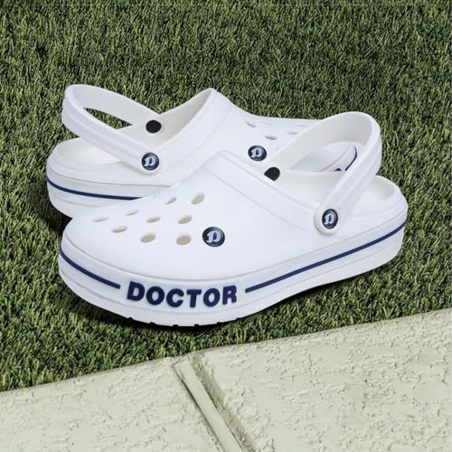 Image of DOCTOR EXTRA SOFT Men's Ultra Soft Casual Clogs /Sandals with Adjustable Back Strap for Adult | Comfortable | Light Weight | Stylish & Anti-Skid | Waterproof & Everyday Use Mules for Gents & Boys D-502