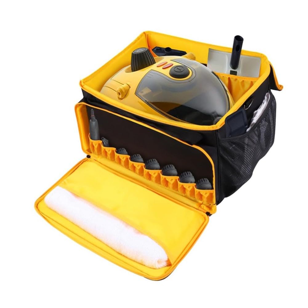 Borsa da trasporto per Wagner Spraytech C900134 Steamer, organizer Oxford 600D con tracolla, giallo nero