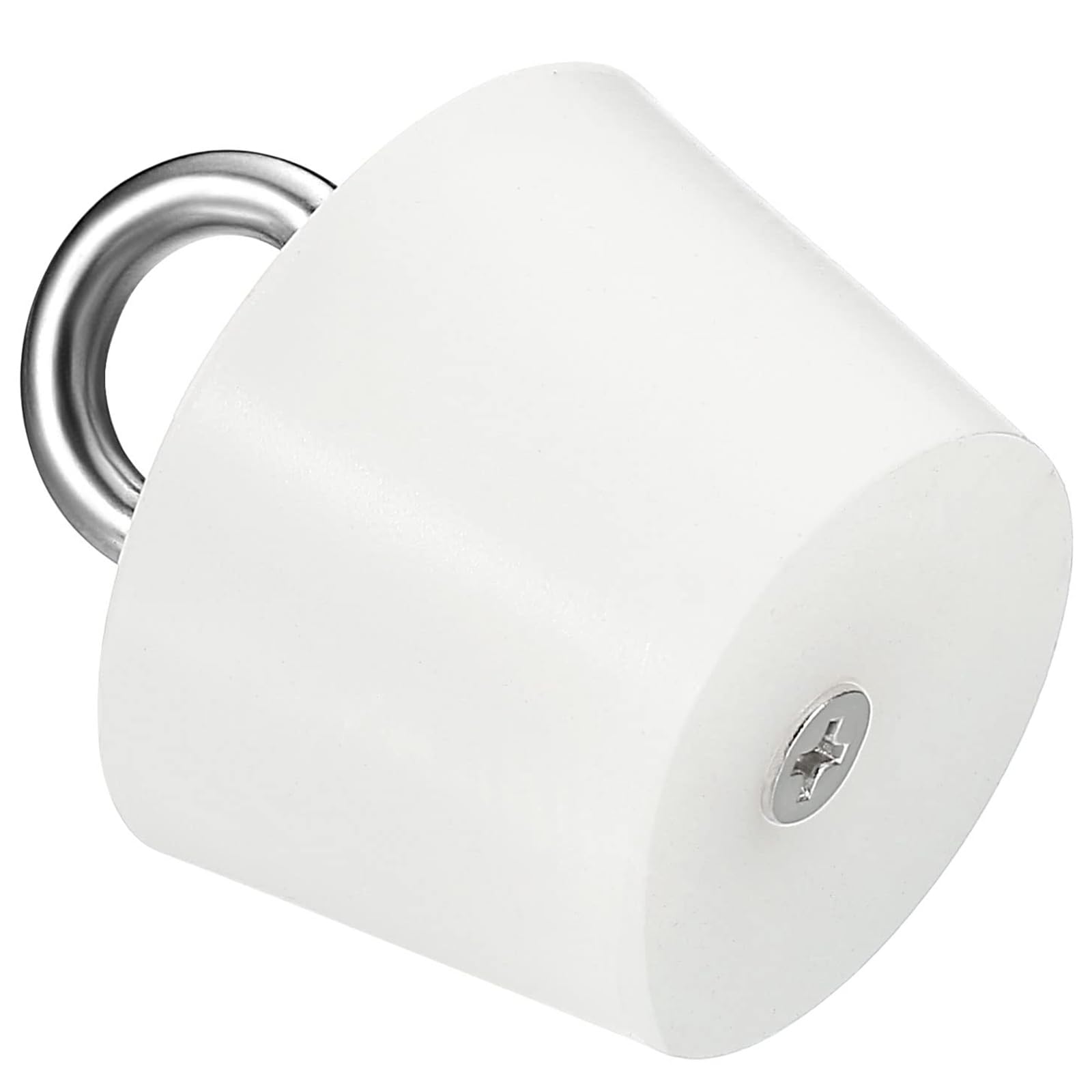 TOP-VIGOR 1Pc Rubber Tapered Plug, 37mm to 46mm Solid Bathtub Bungs Stopper with Ring