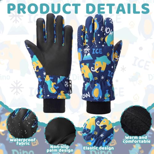 Image of Boao Winter Snow Ski Glove for Kid Waterproof