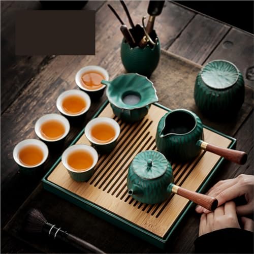 Taca Na Herbatę Kung Fu, Ceramiczna Taca Na Herbatę, Domowa Taca Na Suche Bąbelki, Mała Taca Do Przechowywania Wody W Biurze, Taca Do Zestawu Do Herbaty W Stylu Retro, Taca Do