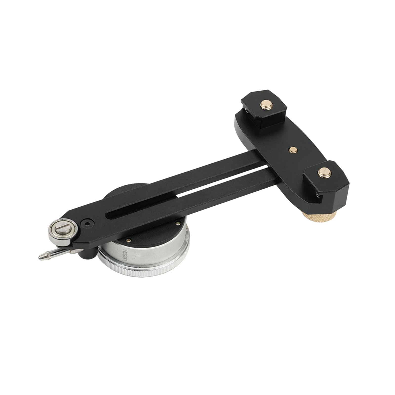 Misuratori con indicatore di quadrante e barre lunghe in alluminio anodizzato per officine, misuratori di macchinari