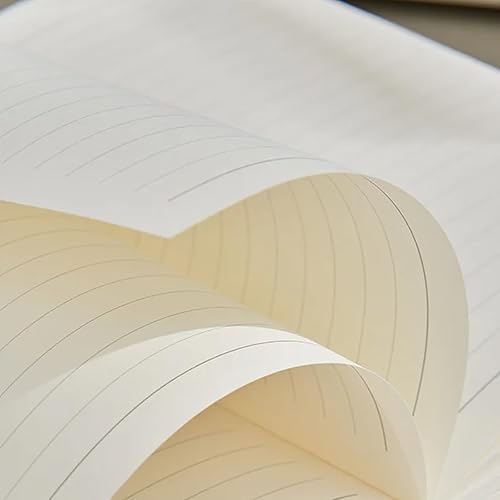 Miniatura 6 de qianshan Cuaderno de viaje tamaño pequeño A5 de 5.8 x 8.3 pulgadas, papel de cuaderno de rayas anchas, 120 páginas60 hojas, cuadernos de tema de