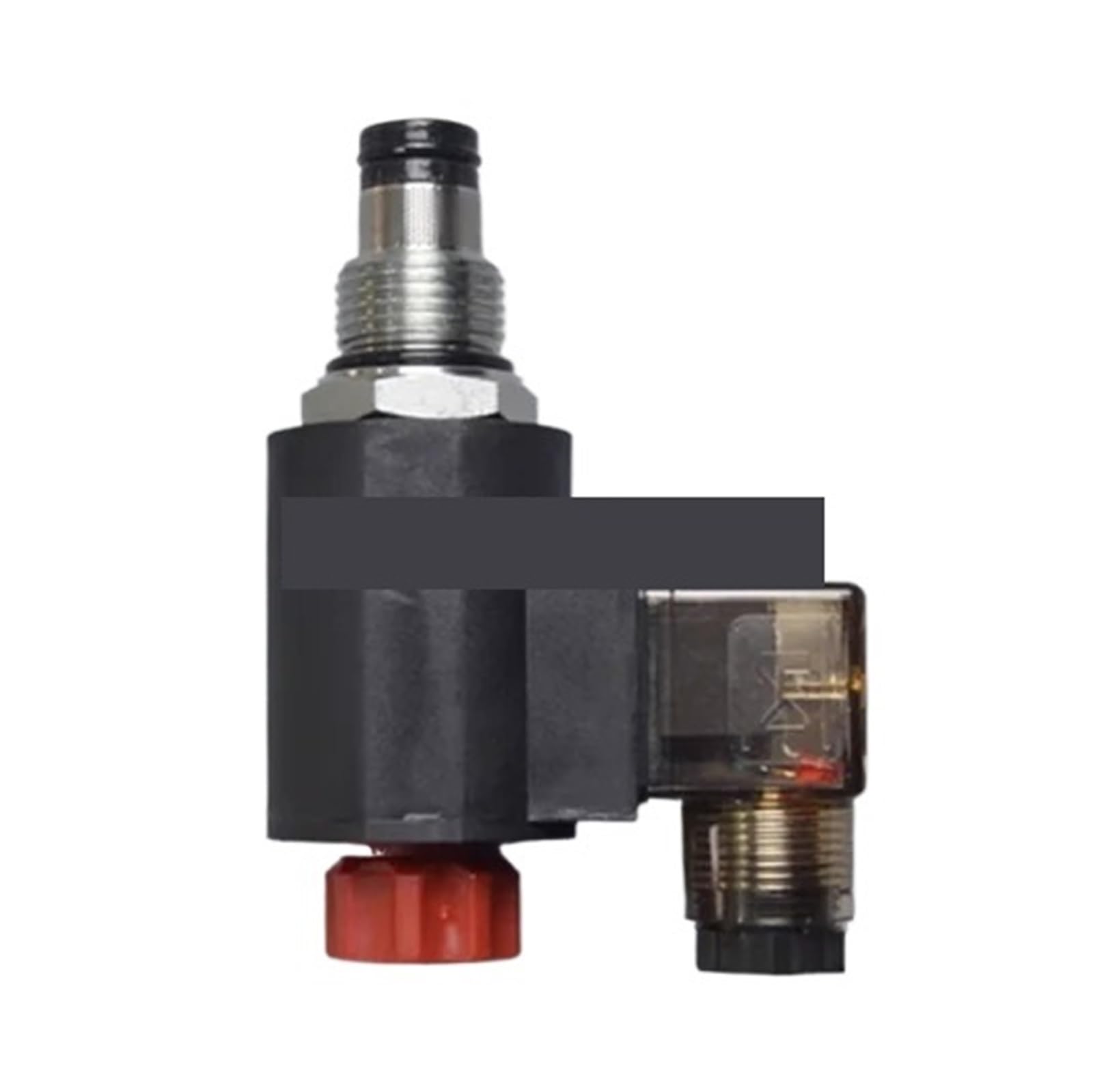 XDDQWSWA 1PCS DHF10-220 SV10-20 LSV10-2NCP 2 Position 2 Way Normally Closed Threaded Hydraulic Valve Cartridge Solenoid Valve(DHF10-220 DC24V)