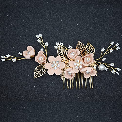 Wedding Hair Accessories, Fanvoes Hair Pieces Comb for Bride Bridal