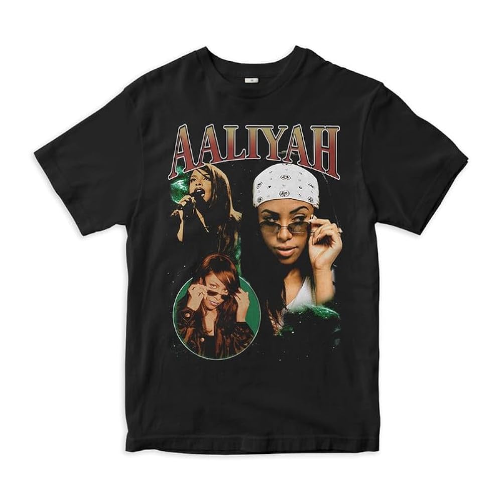Aaliyah Back and Forth Tシャツ Lサイズ ブラック AALIYAH「BACK & FORTH」L – Cloakedinblack