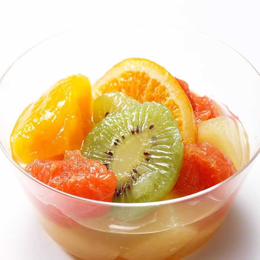 フルーツポンチ まるで食べるサイダー【ローソン】泡泡！フルーツポンチゼリー