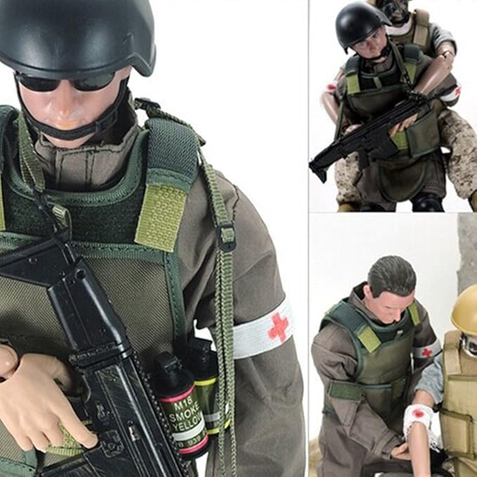 1/6 Military Army Combat Desert ACU Soldier Action Figure Model Toy NB04