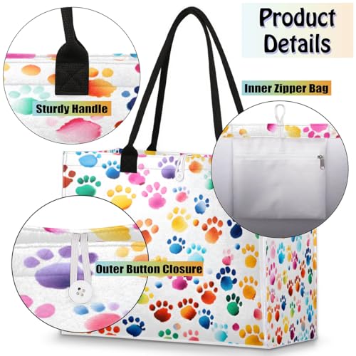 Tote Bag for Women Tote Bags Women Travel Bags Butterflies Pink Blue4