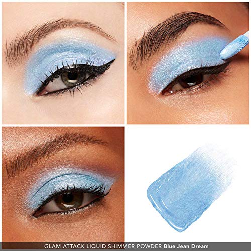 Haus Laboratories By Lady Gaga: Glam Attack Liquid Eyeshadow, Blue Jean Dream #TOP4