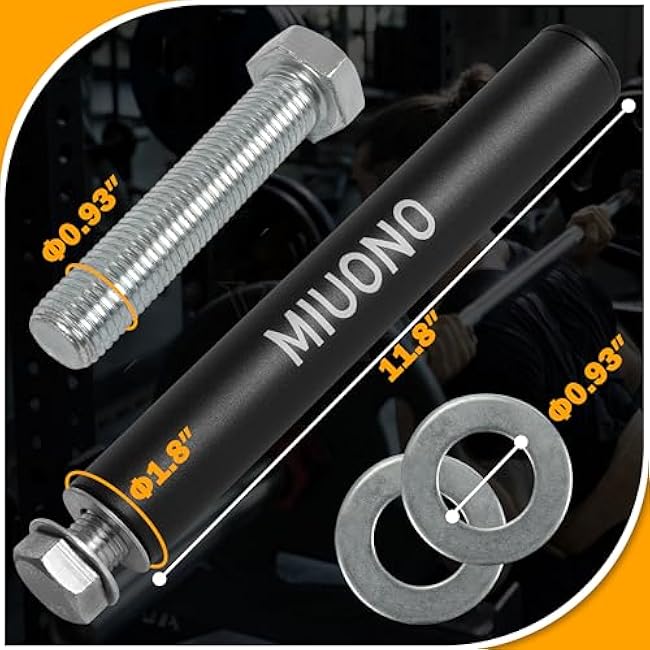 Weight Plate Holder, Power Rack Attachments for Olympic 2-Inch Weight Plate Storage, Fits 2x2, 2x3, 3x3 Power Cages with 1 or 5/8 Holes