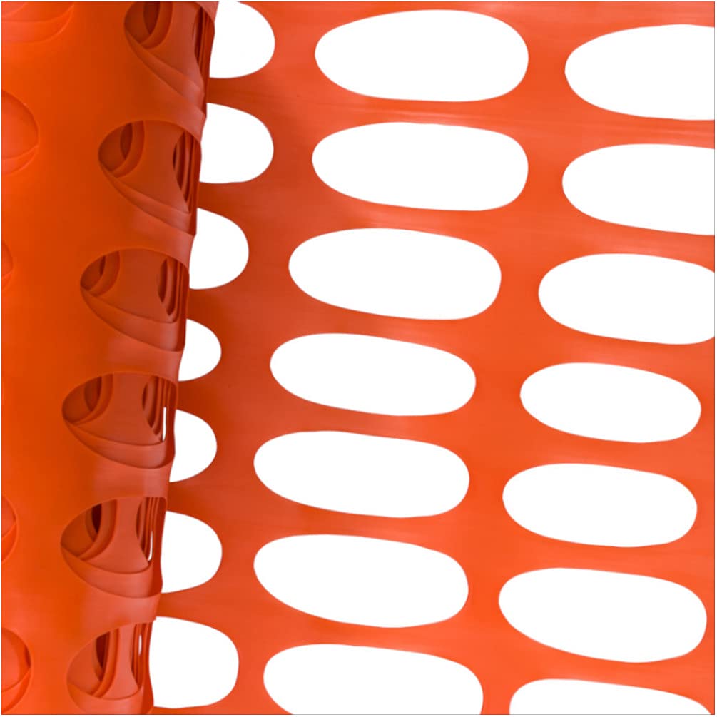 Rete Delimitazione HT 50m X 1m - Maglia 100mm, PE Arancione | Per Cantieri E Eventi - Foto 11