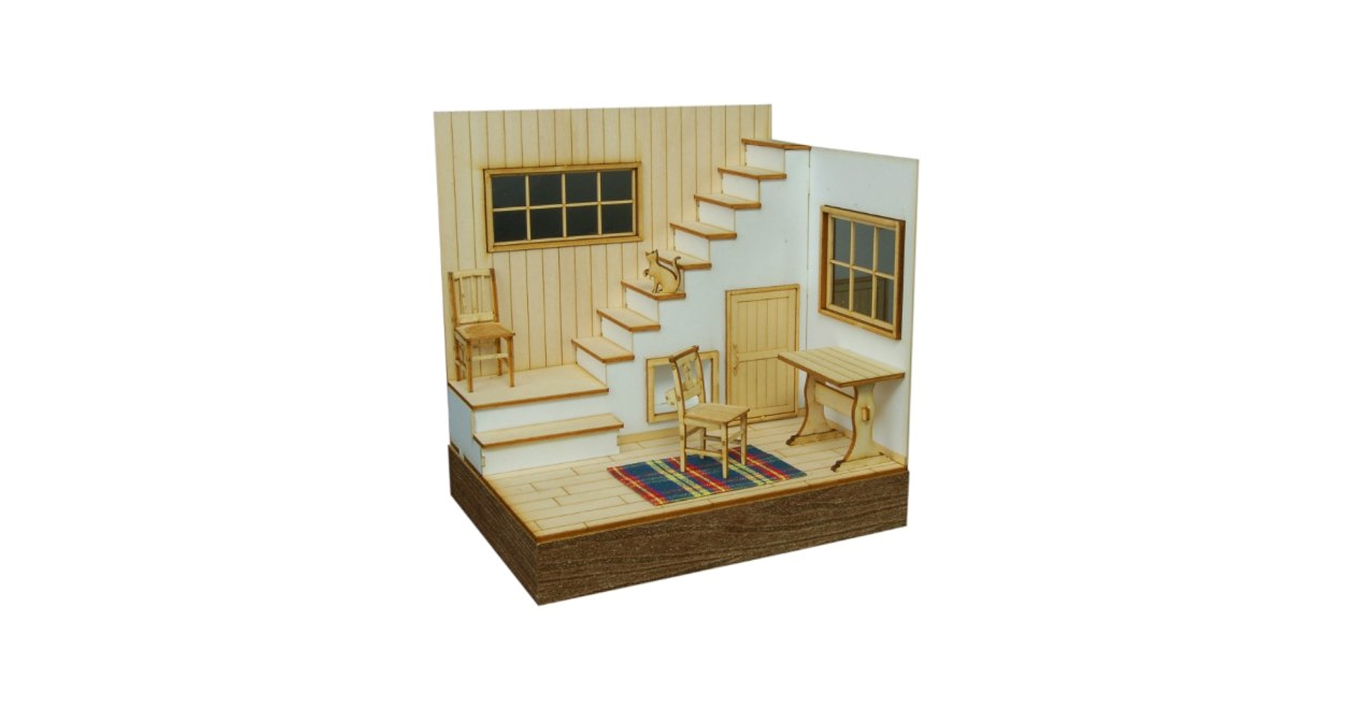 (未使用･未開封品)　コバアニ模型工房 1/24 スウィートスタイルシリーズ カフェエントランスジオラマセット 組立キット SS-001 60wa65s Amazon | コバアニ模型工房 1/24 スウィートスタイルシリーズ