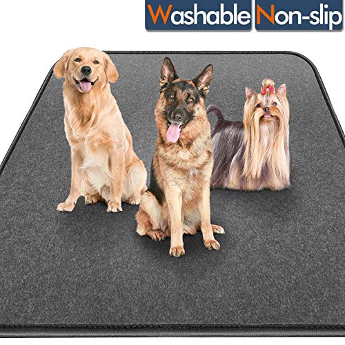 Gimars Upgrade Heavy Absorbency Washable Dog Pee Pads, Reusable 72"x72" Dog Training Pads