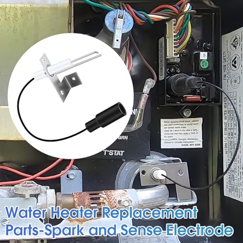 Image of Bittwee Car 93868 Water Heater Igniter, Auto RV Water Heater Replacement Parts Electrode With Sensor Spark Probe 2-Prong Igniter Repair, Universal for Emergency Camper RV Heater