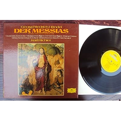 Der Messias. Karl Richter, Janowitz, Hoeffgen, Haefliger, Crass Stereo