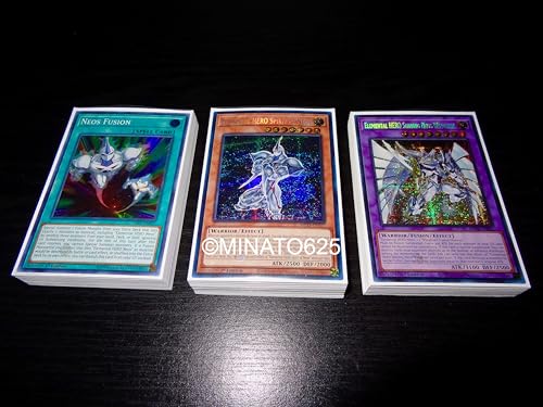 Yu-Gi-Oh! Neo-Spacian Deck with Shining Neos & Fusion Cards