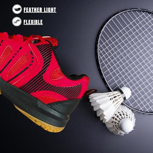 Image of Prokick Storm Court Non Marking Badminton Shoes | Lightweight, Durable & Flexible Badminton Shoes | Also Perfect for Squash, Table Tennis, Volleyball, Basketball & Indoor Sports