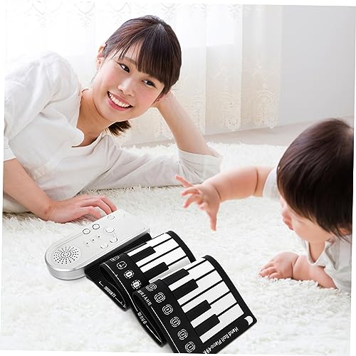 COOPHYA 49 Clavier Électronique Clavier Pliable Piano à Clavier Avec Haut-parleur Piano Pliant Clavier Numérique Claviers Électroniques Clavier Portable Enfant Rouleau à La Main Orateur - Les Beatles, Paul McCartney, John Lennon, RIngo Starr, George Harrison COOPHYA 49 Clavier Électronique Clavier Pliable Piano à Clavier Avec Haut-parleur Piano Pliant Clavier Numérique Claviers Électroniques Clavier Portable Enfant Rouleau à La Main Orateur – Image 3