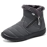 ❤Einfaches Design, stilvoll und einfach zu montieren: Dieser Stiefel hat einen einfachen Designstil, um das Tragen und Anpassen zu erleichtern. Wie Mäntel, Daunenjacken, Hosen, Röcke usw. Egal welche Art von Kleidung Sie mögen, Sie können sie angemessen kombinieren. Und es ist geeignet für tägliche Reisen, Spaziergänge, Spaziergänge mit dem Hund, Reisen, Arbeiten, Schule usw. Der Kauf eines Paares für Ihre Familie oder Ihren Liebhaber ist definitiv ein großartiges Geschenk.