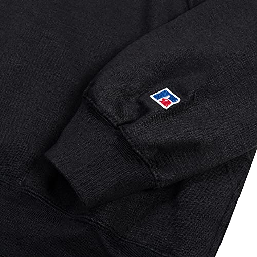 Russell Athletic Big And Tall Hoodie For Men – Pullover Fleece Men’s Hoodie Black #TOP3