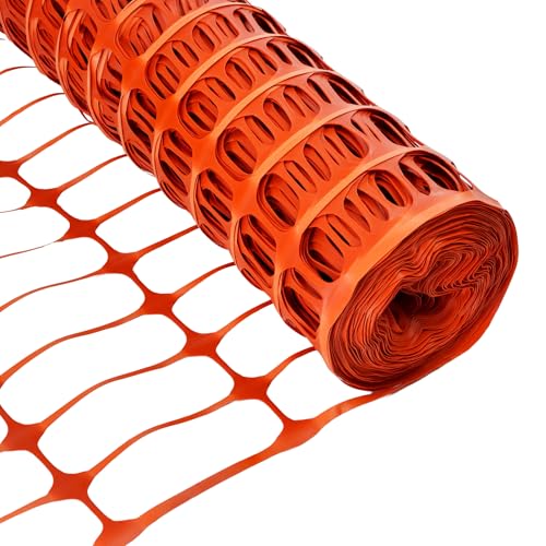 Vigil 50 Metre Roll Barrier Fencing - Flexible, Durable and Weath...