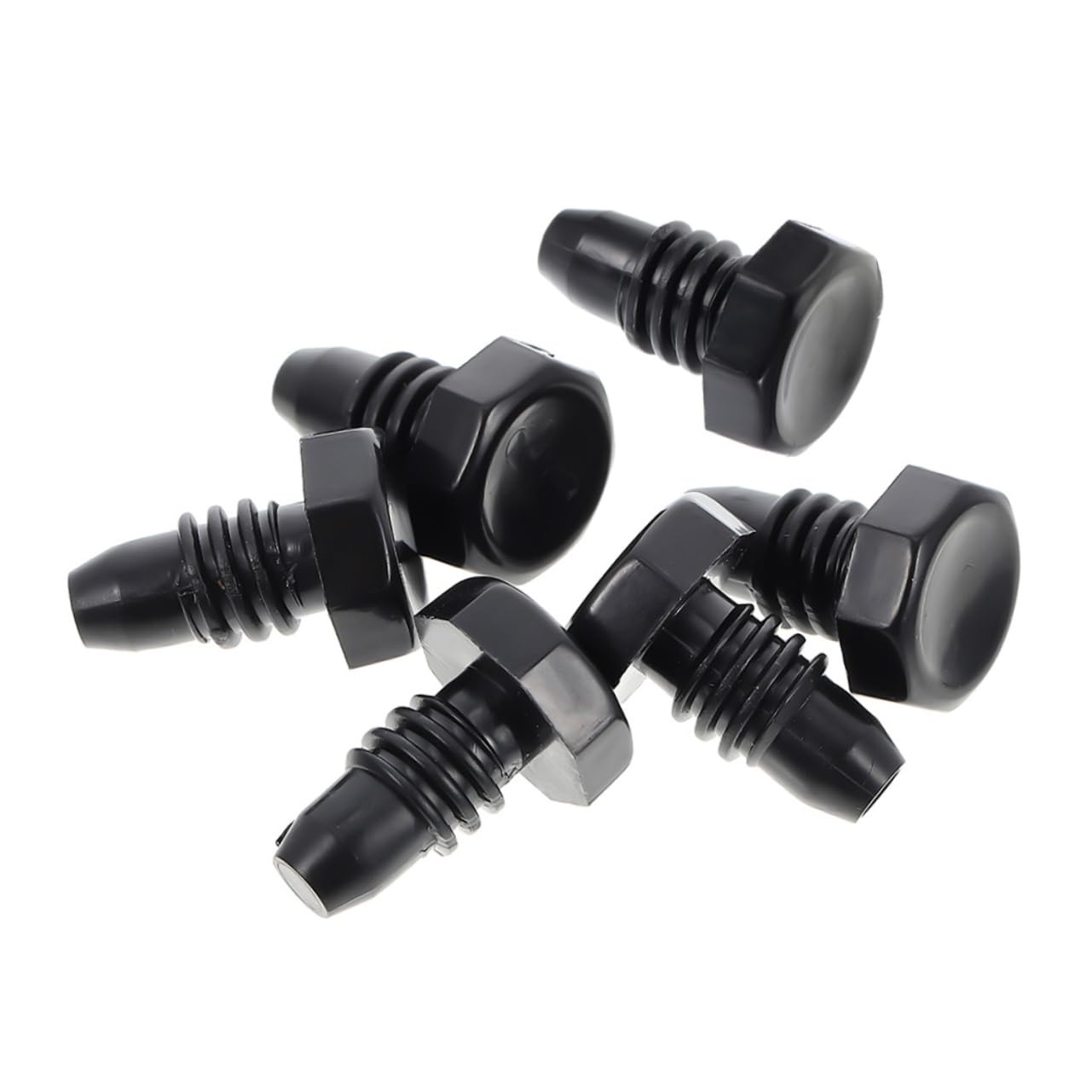 Totority Billiard Cue 6pcs Snooker Rod Protective Bottom Covers Easy to Install