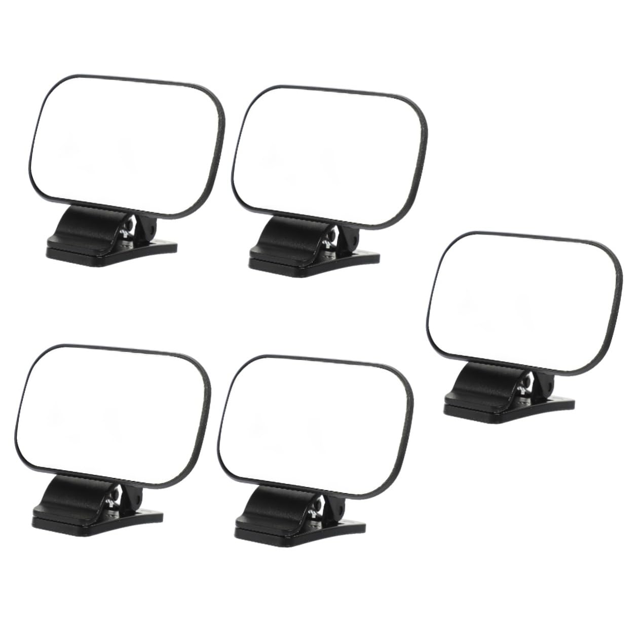 5 Pièces Siège De Sécurité Miroir Poussette Wagon Infantile Siège D'Auto Miroirs Véhicule Rétroviseur Rétroviseur Pour Bébé Miroir De Voiture Pour Bébé Miroir Auxiliaire Rangée