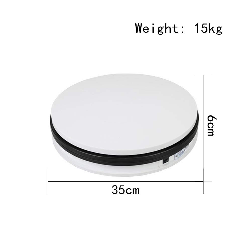 Piattaforma Girevole Elettrica 360° Con Telecomando - Carico 10 Kg, Velocità Regolabile, Per Foto E Video Prodotti
