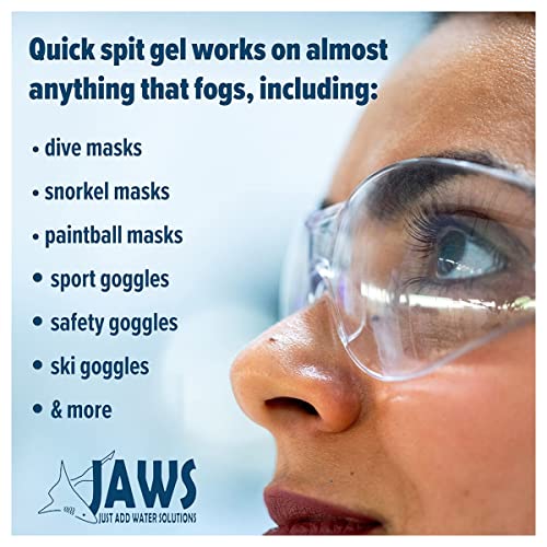 Jaws Just Add Water Solutions JAW1795 Jaws, Premium Anti-Fog Gel Solution For Eye Glasses thumb #3