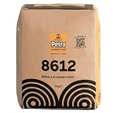 5 Kg Petra 8612 Semola di Grano Duro Professionale – Granulometria Costante, Alto Assorbimento, Colore Giallo Intenso – Ideale per Pasta Fresca e Secca, Pane e Pizza – Senza Additivi