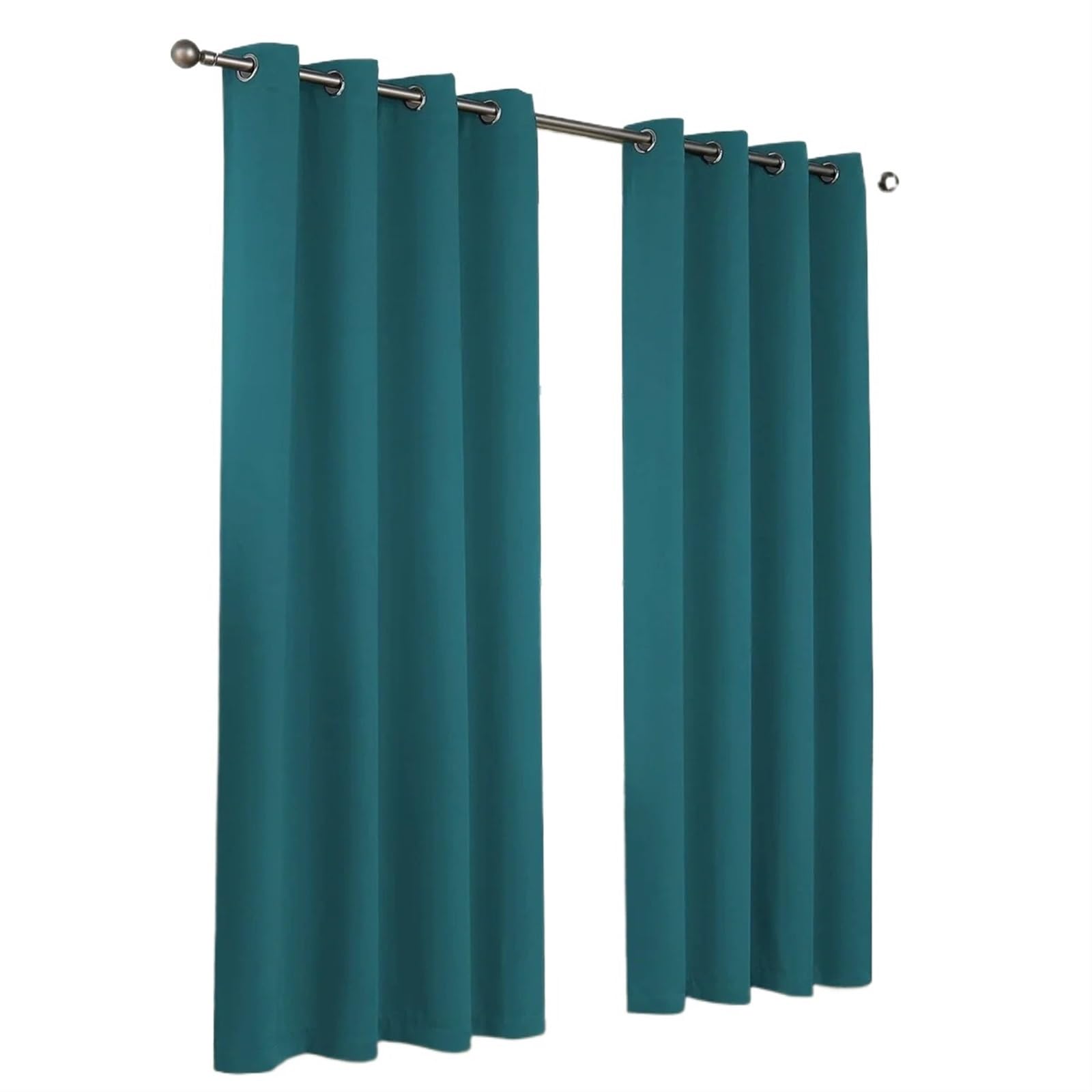 EnxJire Blackout Curtains Blackout Curtains Thermal Insulated Window Drapes(132x274CM)