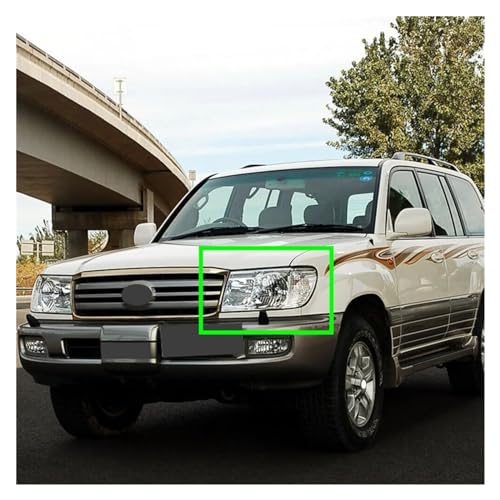 Phares opaques solution cache avant gauche transparent Toyota Land Cruiser 04-06 - 3