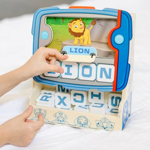 Melissa & Doug PAW Patrol Wooden See & Spell Pup Pad Game - FSC Certified - image 6