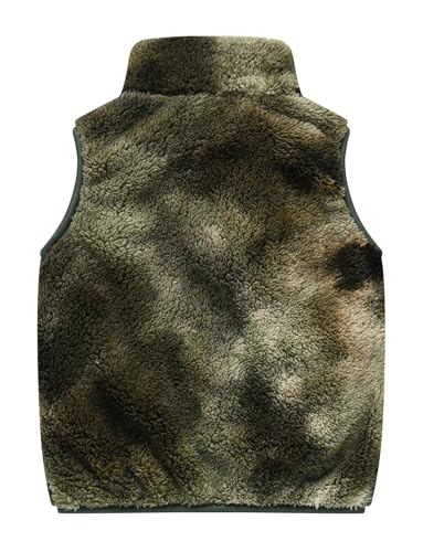 Happy Cherry Sherpa Fleece Vest for Kids Boys Girls Winter Warm Lightweight Sleeveless Snow Vest Jacket Padded Waistcoat2