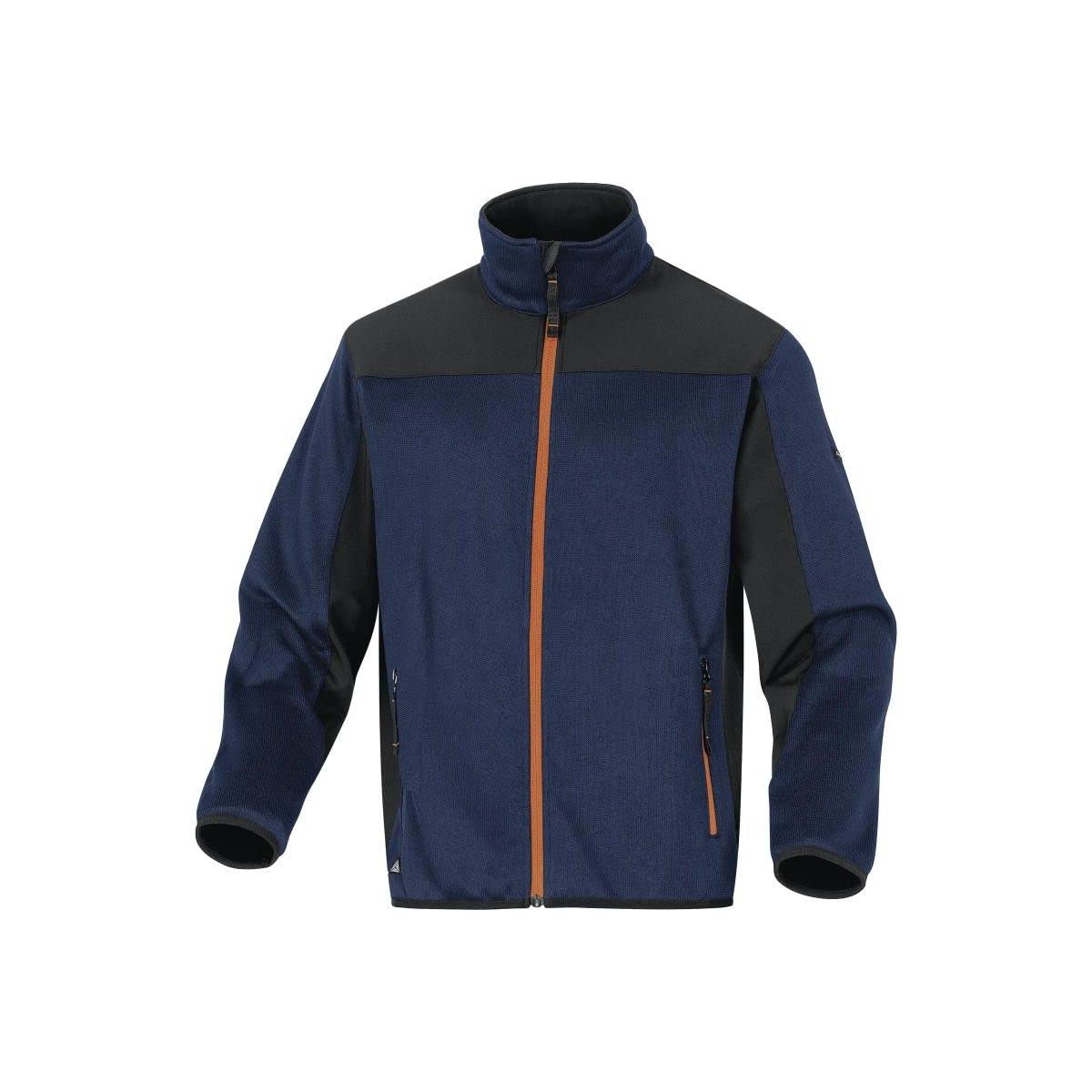 Delta Plus BEAVEMOPT Jacke Aus Polyester (Passt Zur Serie Mach Und Panostyle), Marineblau-Orange, Größe S